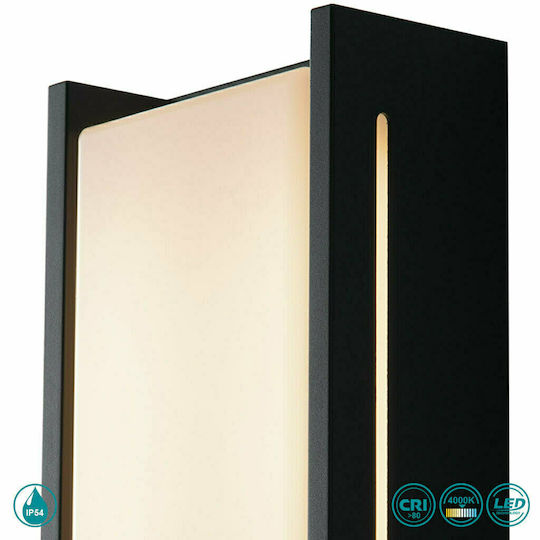 Fan Europe Wall-Mounted Outdoor Ceiling Light LED IP54 18W 24x13x8εκ.