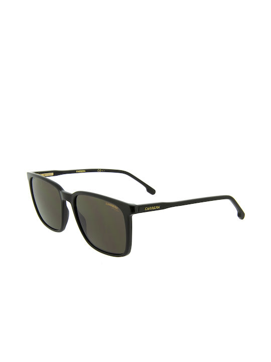 Carrera Men's Sunglasses with Black Plastic Frame and Black Lens 259/S 80770