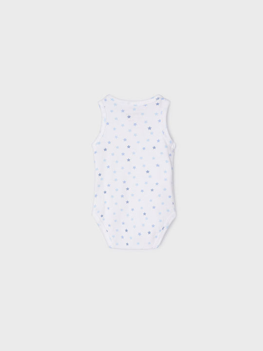 Mayoral Baby Underwear Bodysuit Set Sleeveless Light Blue