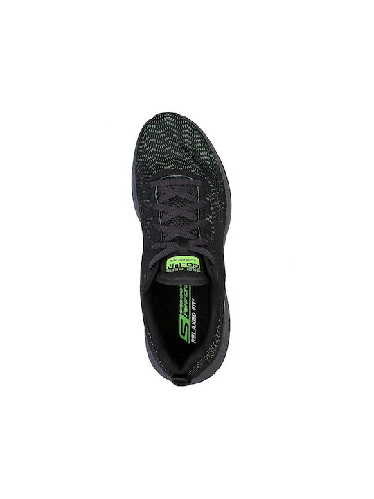 Go Run Supersonic Ανδρικά Αθλητικά Παπούτσια Running Μαύρα