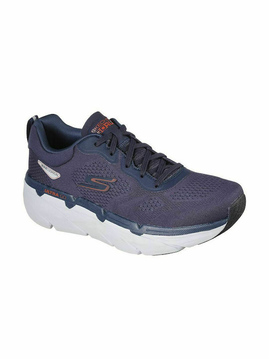 Skechers Performance Max Cushioning Premier Ανδρικά Training Μπλε