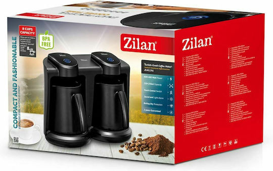Zilan Griechische Kaffeemaschine 600W με Χωρητικότητα 500ml
