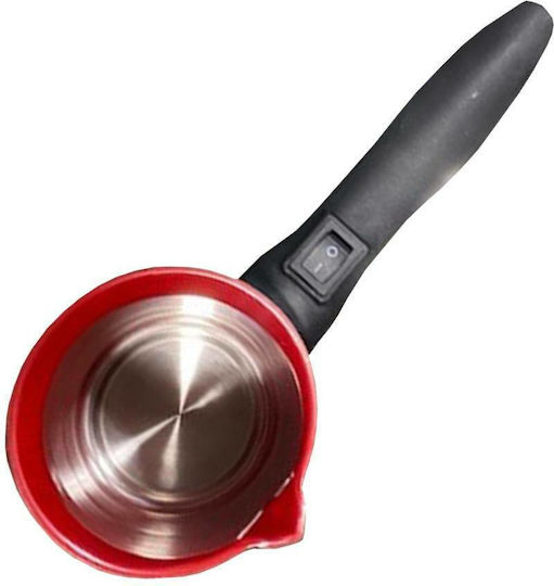 Sidirela Κόκκινο Electric Greek Coffee Pot 500W with Capacity 500ml Red