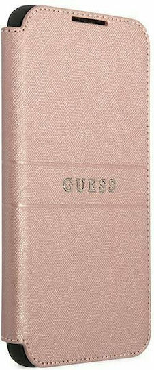 Guess Saffiano Book Piele artificială Roz (Galaxy S22+ 5G - Galaxy S22+ 5G)