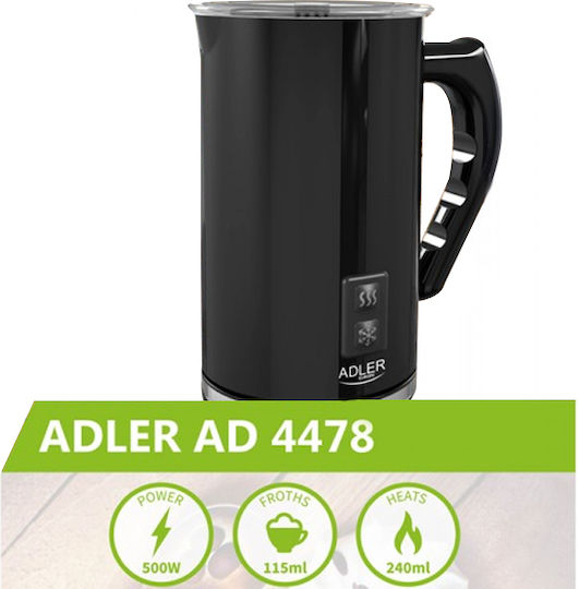 Adler Device for Hot & Cold Milk Froth with Non-stick Coating 240ml
