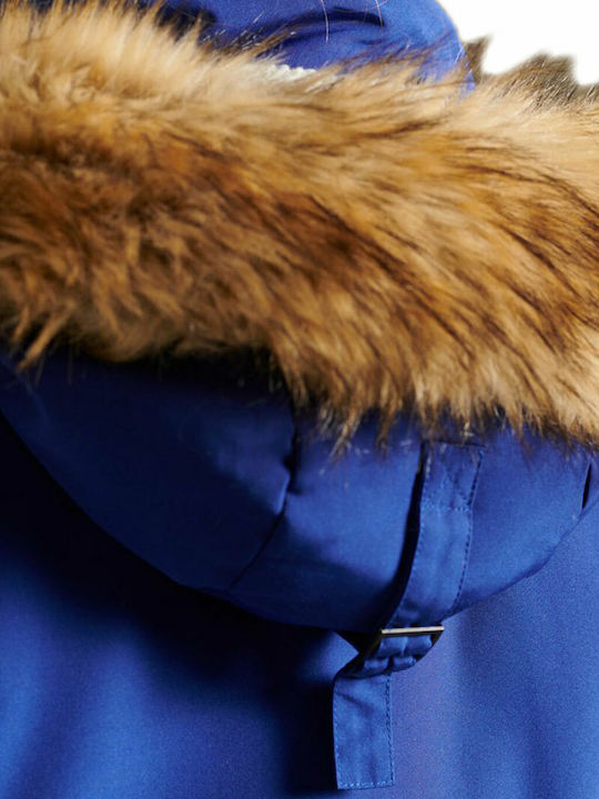 Everest Lungă Jachetă de femei tip parka Albastru