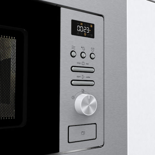 Gorenje BMI201AG1X Εντοιχιζόμενος Φούρνος Μικροκυμάτων με Grill 20lt Inox