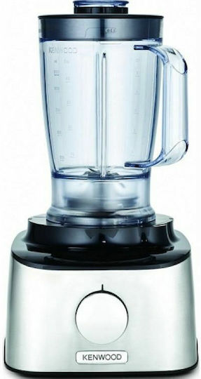 Kenwood Multipro Compact Multifunctional Food Processor 800W with Pot 2.1lt and Jug Blender Silver