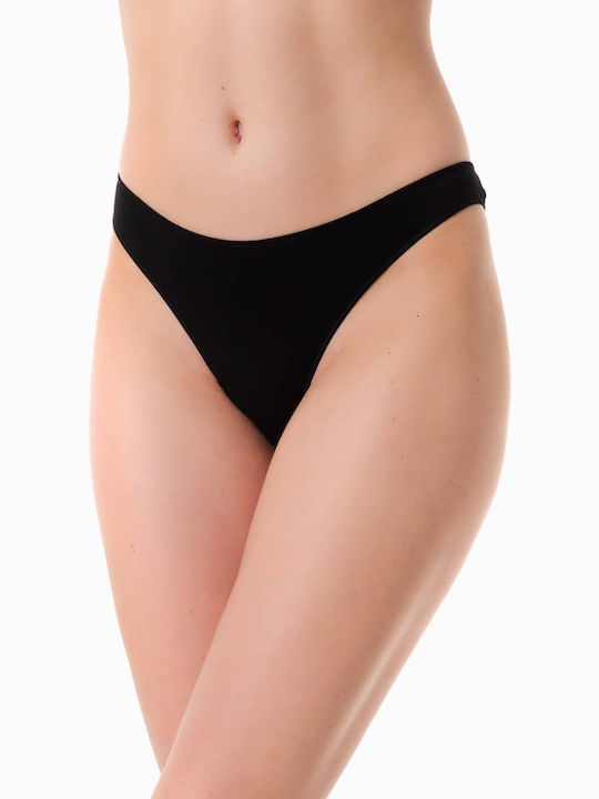 Fimelle Rio Damen Slip 3Pack Schwarz