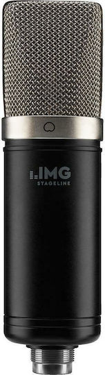 IMG Stageline PODCASTER-1 Bundle Σετ Πυκνωτικό Μικρόφωνο XLR / USB Επιτραπέζιο, Shock Mounted για Studio