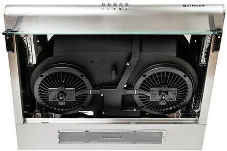 Singer LIN 702D Freestanding Vent Hood 70cm Inox