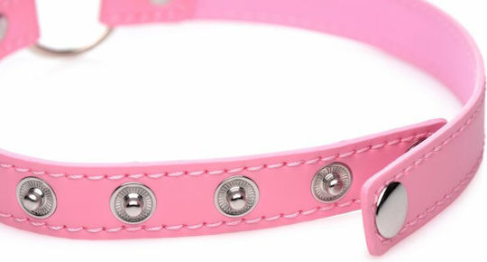 XR Master Series Kinky Kitty Collar Ring Slim Choker Pink