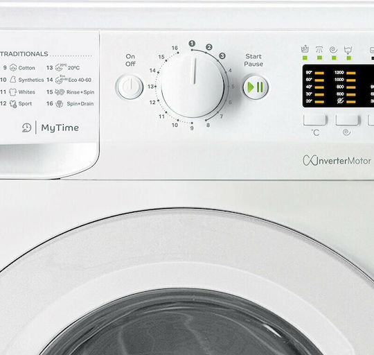 Indesit MTWA 81283 W EE Πλυντήριο Ρούχων 8kg 1200 Στροφών F158856
