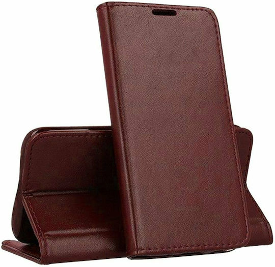 Forcell Smart Magnetic Книга Изкуствена кожа Бордо (Galaxy A10)