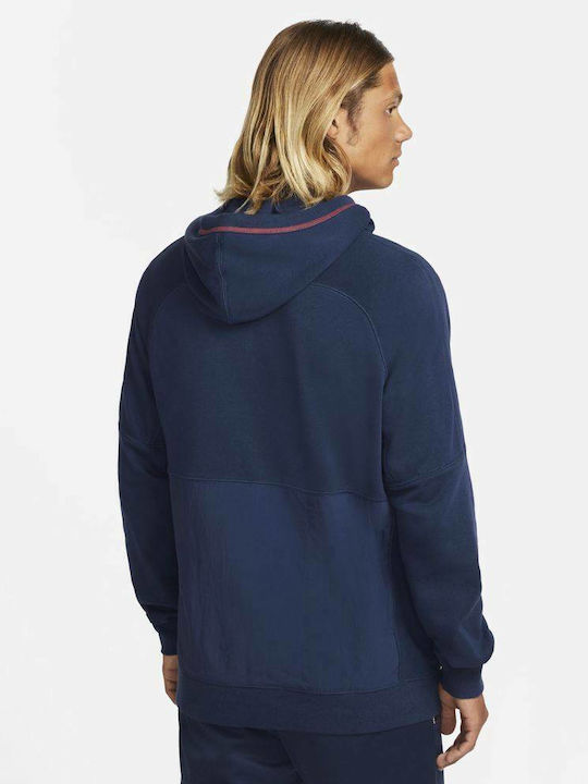 Nike Nike Fc Fleece Hoodie Midnight Navy with Hood