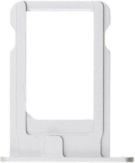 Υποδοχή Κάρτας SIM Ασημί για iPhone 6