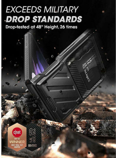 Supcase Unicorn Beetle Pro 360 Vollschutz Kunststoff Schwarz (Galaxy Z Flip3 5G)
