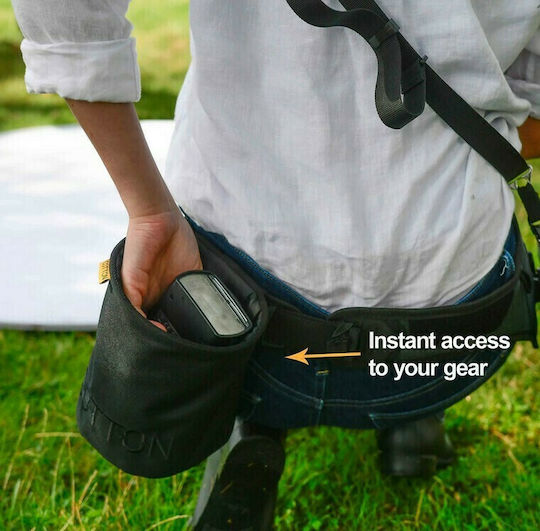 Cotton Carrier Camera Lens Case LensBucket with 2 Drybags Black