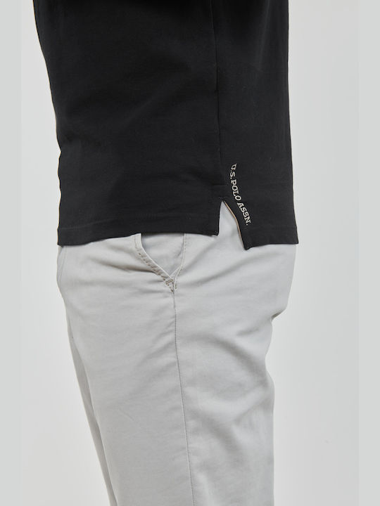 Polo Short Sleeve Blouse Black