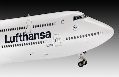 Revell Boeing 747-8 Lufthansa "New Livery" Modeling Figure Airplane 172 Pieces in Scale 1:144 52.5x47.6cm.