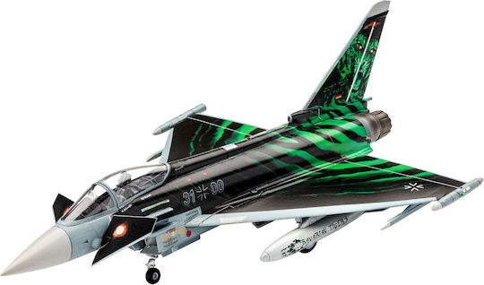 Revell Modellfiguren Flugzeug Eurofighter "Ghost Tiger " 85 Teile im Maßstab 1:72 22.2x15.5cm