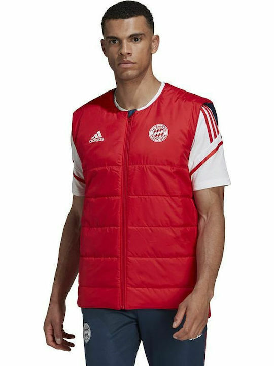 Bayern Sleeveless Athletic Jacket Navy Blue