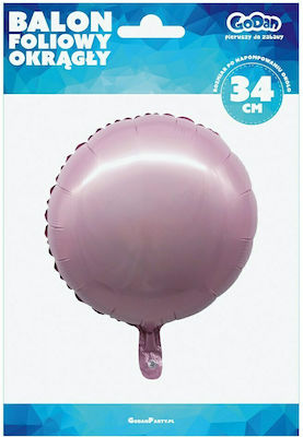 Ballon Folie Rund Rosa 46cm