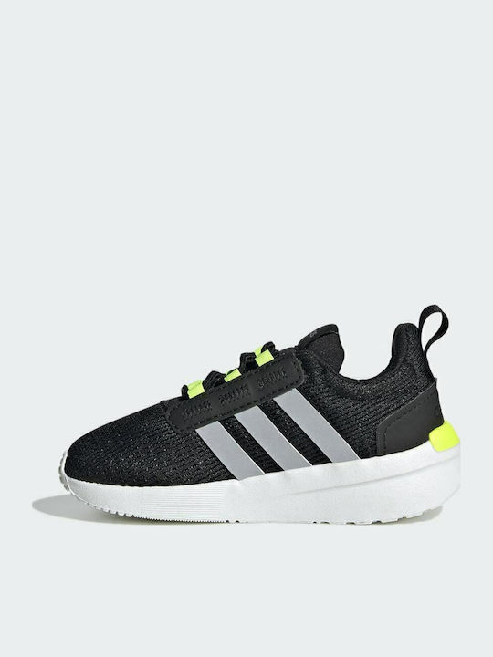 Racer TR21 I Wasserdicht Kinder Sportschuhe Laufen mit Schnürsenkeln Core Black / Halo Silver / Solar Yellow
