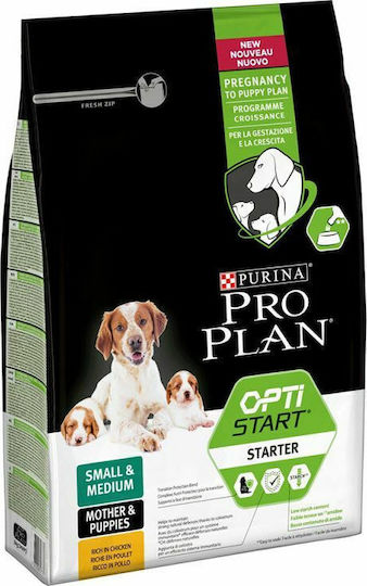 Pro Plan OptiStart 12kg Dry Food for Small & Medium Breed Puppies with Chicken