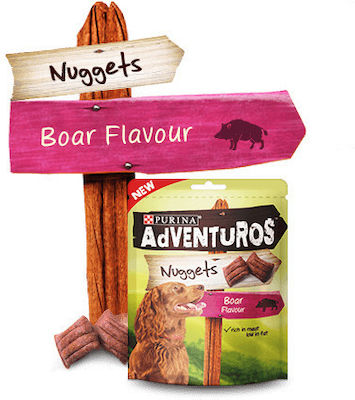 Purina Adventuros Nuggets Treat for Dogs with Boar 90gr