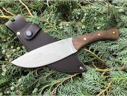 Condor Tool & Knives Knulujulu Knife Brown in Leather Sheath