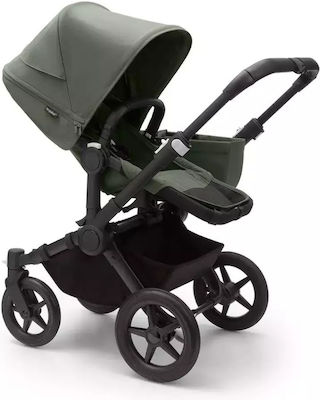 Bugaboo Donkey 5 Mono Complete Adjustable 2 in 1 Baby Stroller Suitable for Newborn Black - Forest Green 13kg