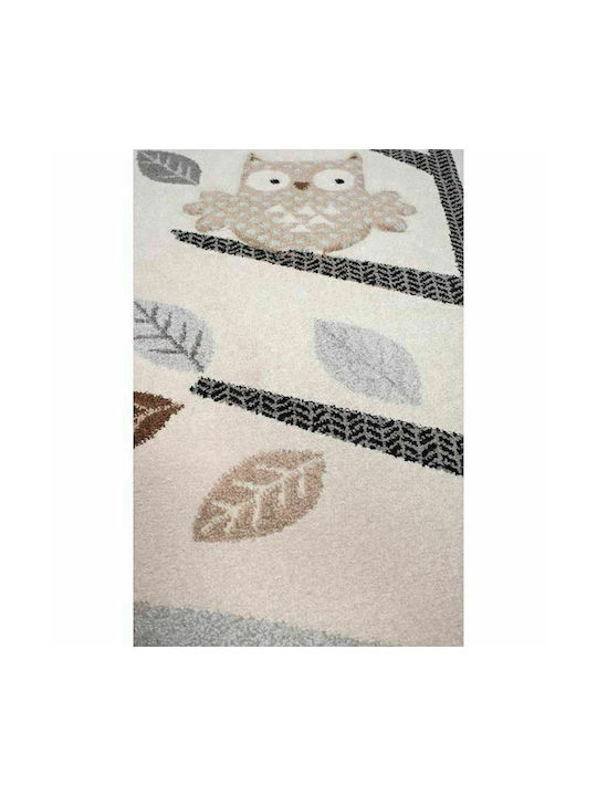 Βιοκαρπέτ -860 Παιδικό Χαλί Γκρι 160x230cm Πάχους 13mm