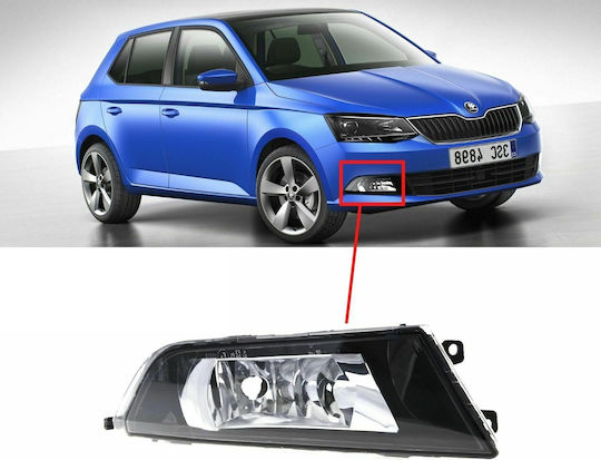 Квадратς Фарове за мъгла за кола Skoda Фабия 1бр