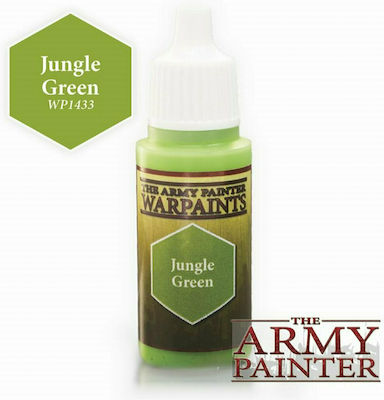 The Army Painter Warpaints Modellbau Farbe Jungle Green 18ml WP1433