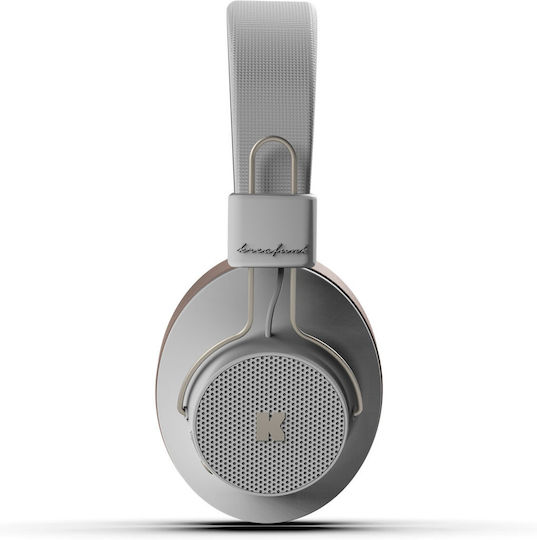 Kreafunk aBEAT Bluetooth Wireless Over Ear Headphones with 15 hours of Operation White