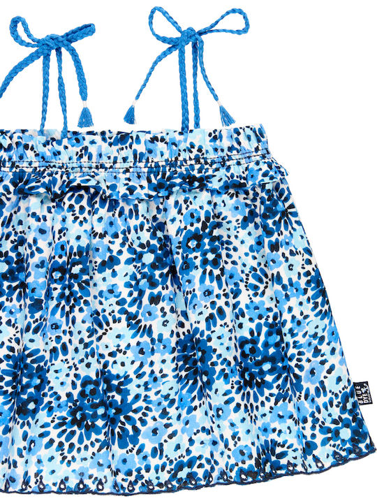 Kinderbluse Ärmellos Hellblau