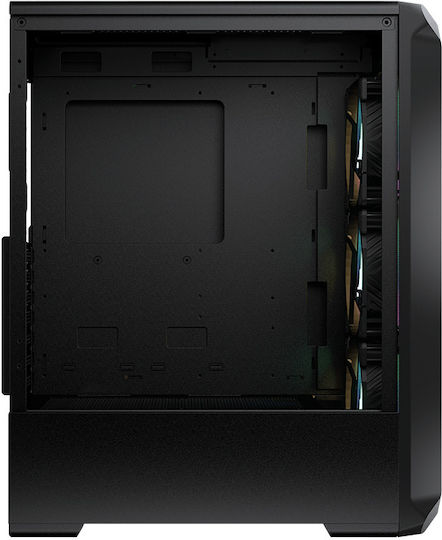 Cougar Archon 2 Mesh RGB Gaming Midi Tower Κουτί Υπολογιστή με Πλαϊνό Παράθυρο Black