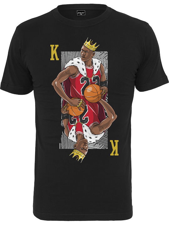 King Mike Αθλητικό T-shirt Μαύρο