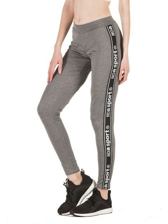 Women's Long Training Legging Gray