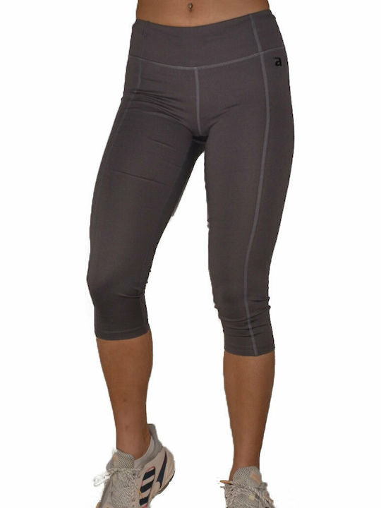 Schulung Frauen Capri Leggings Gray