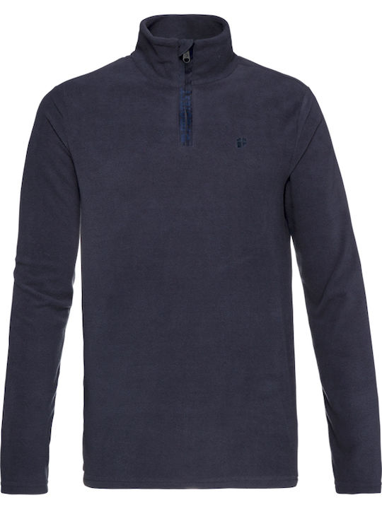 Perfecto Fleece Блуза с дълъг ръкав Тъмносиня