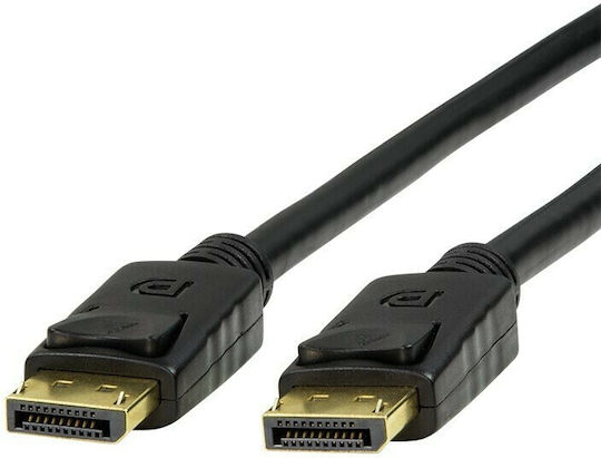 LogiLink Кабел DisplayPort Мъжки - DisplayPort Мъжки 2м Черен (CV0120)