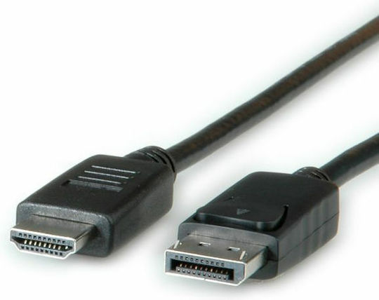 Roline Cable DisplayPort male - HDMI male 1m Black (11.04.5780)