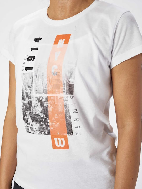 Aerial Дамски T-shirt Пуà Бяло
