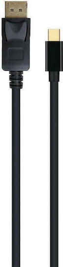 Cablexpert Kabel Mini-DisplayPort-Stecker - DisplayPort-Stecker 1.8m Schwarz (CCP-mDP2-6)