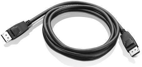 Lenovo Кабел DisplayPort мъжки - DisplayPort мъжки 1.8м Черен (0A36537)