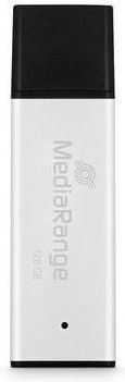 MediaRange 128GB USB 3.0 Stick Silver