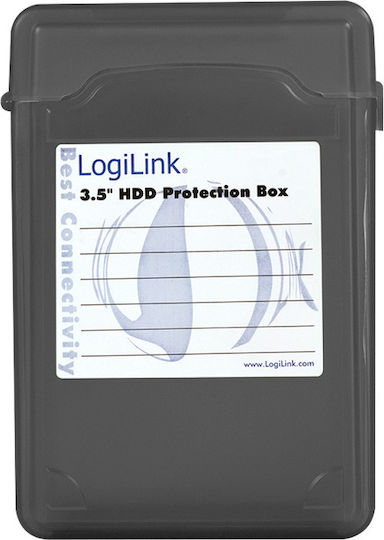 LogiLink Protective Case Protection Box for 3.5" Black (UA0133B)