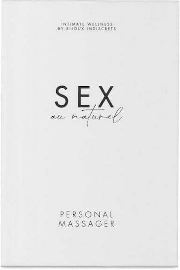 Bijoux Indiscrets Sex Au Naturel Personal Massager Clitoral Vibrator 9.5cm Pastel Pink